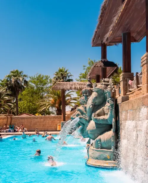 Swimming pools  Camping Le Farret in Vias Plage