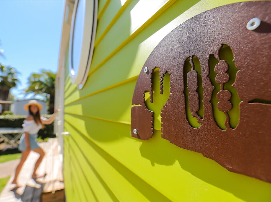 Cottage 2 chambres en location à Vias Plage Camping Le Farret